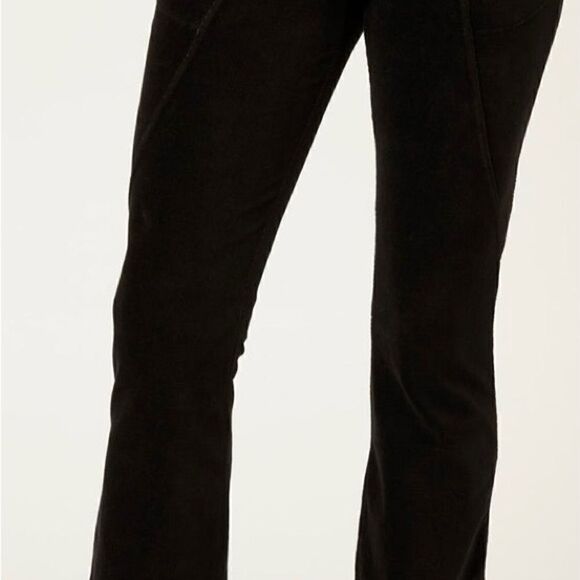 XCVI Black Flared Leg Black Women’s Heavy Stretch Pants - Picture 4 of 4